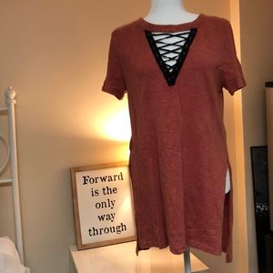 Short sleeve tunic